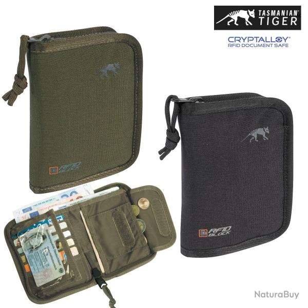 Porte-Monnaie Tasmanian Tiger Wallet RFID Block Noir