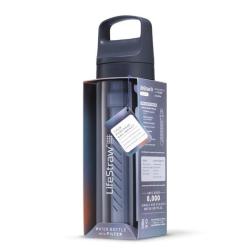 Gourde filtrante LifeStraw Go 650 ml - bleu "Mer &Eacute;g&eacute;e"