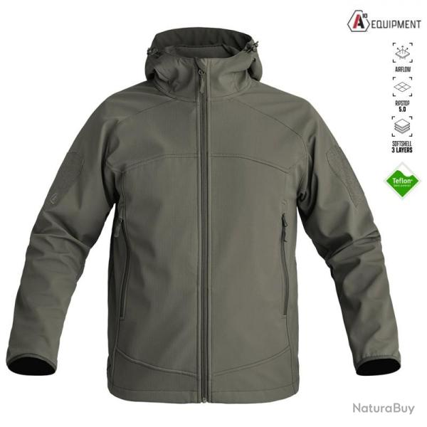 Veste Softshell INSTRUCTOR Vert Arm�e A10 Vert arm�e