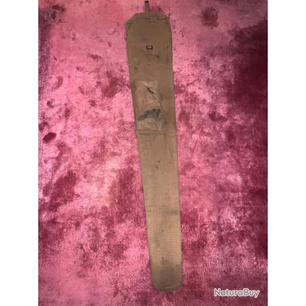 Belle housse en toile pour carabine Lee Enfield dat�e 1942 .