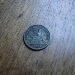 monnaie 50 centimes chambre du commerce 1923