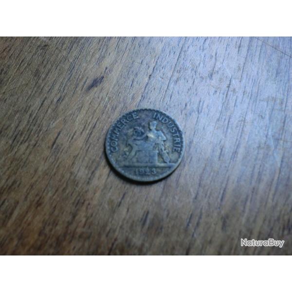 monnaie 50 centimes chambre du commerce 1923