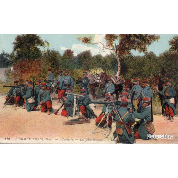 CPA - L' Arm�e Fran�aise -Infanterie - Les Mitrailleuses -N�7177