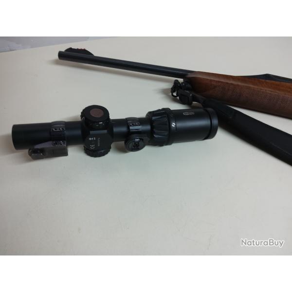 Carabine Argo wood 300wm avec lunette de battue MEOPTA OPTIKA 1x6 24