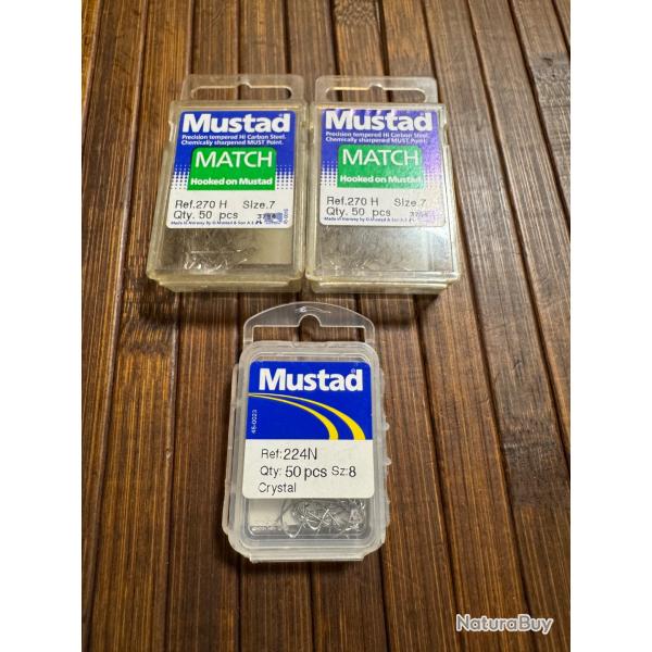 LOT P�CHE 150 HAME�ONS MUSTAD