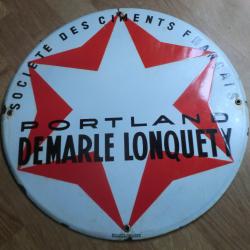 ancienne  plaque tole &eacute;maill&eacute;e