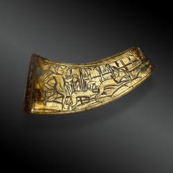 CORPS DE POIRE &Agrave; POUDRE GRAV&Eacute; XVII&egrave;me SI&Egrave;CLE