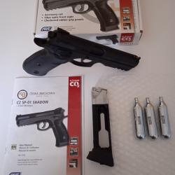 Pistolet CZ 75 SP01 (ASG) co2 BB's 4.5 mm 2.4 Joules