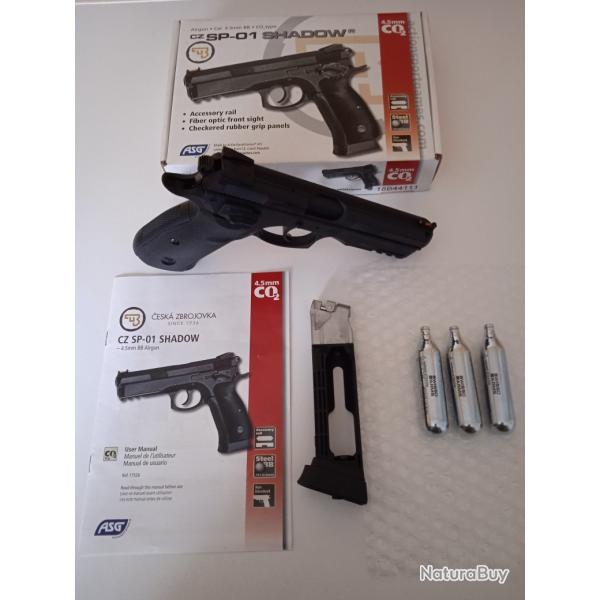 Pistolet CZ 75 SP01 (ASG) co2 BB's 4.5 mm 2.4 Joules