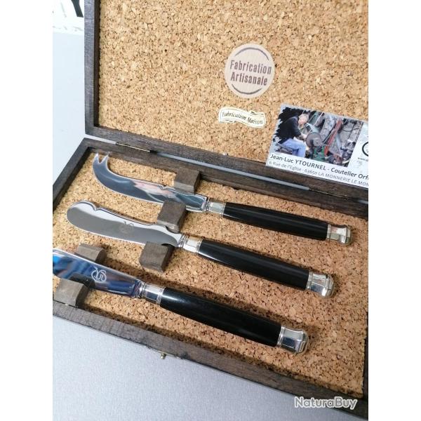 Coffret 3 pi�ces �b�ne artisanat, a vos offres