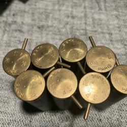 Cartouches &agrave; Broches de collection 8 compl&egrave;tes CAL 20 marque SF