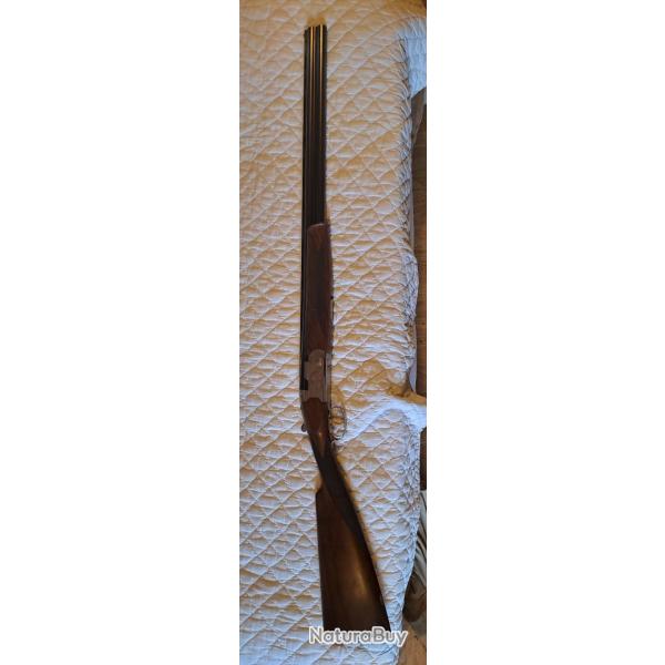 Beretta Silver Pigeon cal.12 double d�tente �jecteur crosse anglaise chokes fixes 1/4 - 3/4.