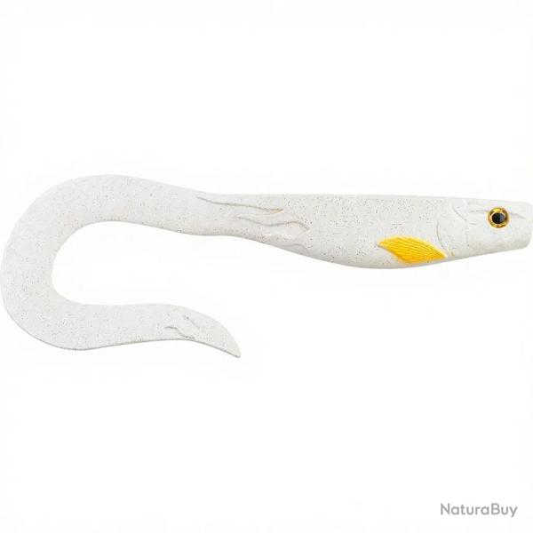 Leurre souple ILLEX Dexter eel 210 Pearl bone