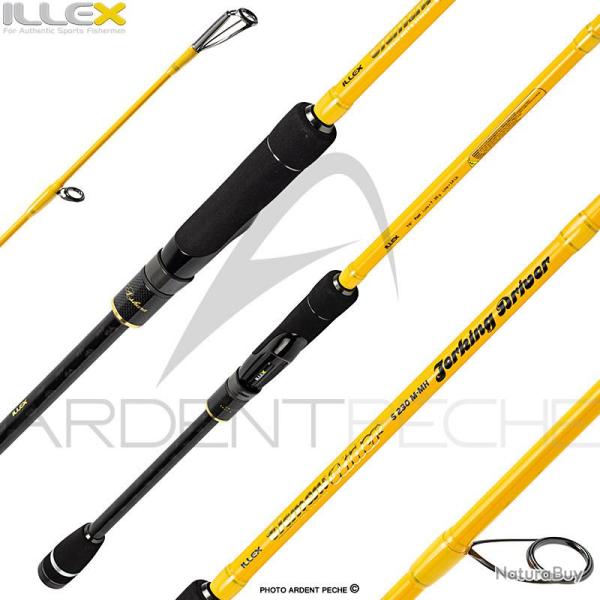 Canne spinning ILLEX Element rider X5 S 230 M/MH Jerking driver