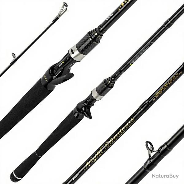 Canne casting ILLEX Night shadow B 220 MHFG Cranking time