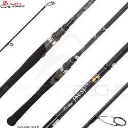 Canne spinning ULTIMATE FISHING Five spin SP 65 M Good vibes