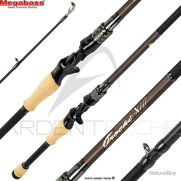 Canne casting MEGABASS Orochi X10 F6 1/2 66 XT Destruction 66