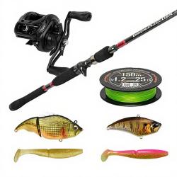 Pack premium casting TENRYU Injection BC 73 XH + DAIWA Tatula HD LTD 200 HL