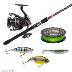 Pack premium spinning TENRYU Injection SP 76 H + SHIMANO Vanford 2500 HG