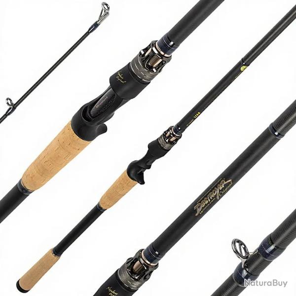 Canne casting MEGABASS Destroyer P5 F7.1/2 90 X Lake biwa long distance