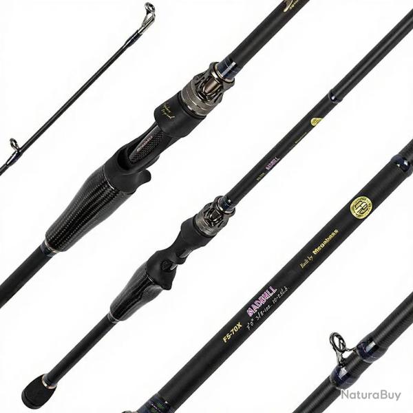 Canne casting MEGABASS Destroyer P5 F5 70 X Mad bull