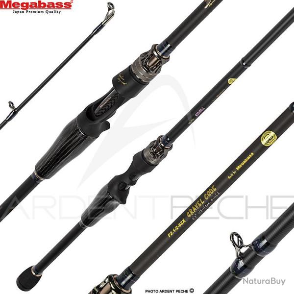 Canne casting MEGABASS Destroyer P5 F2.1/2 62 X Gravel code