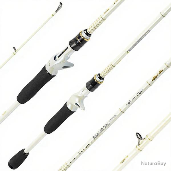 Canne casting ILLEX Pepper X5 B 220 M MH Silver ops