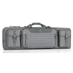 HOUSSE SAVIOR URBAN WARFARE DOUBLE RIFLE 36" GRIS