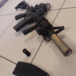 M4A1 ggbr full m&eacute;tal (GHK) blowback a gaz