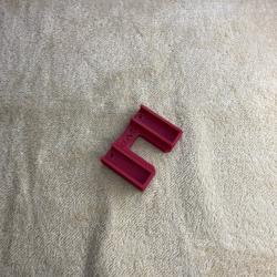 Talon double Chargeur CZ455 CZ457 Rouge Feu