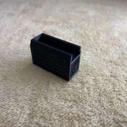 Talon de chargeur CZ455 CZ457 Mod&egrave;le TCZ-TriLos (base pad) noir Petg