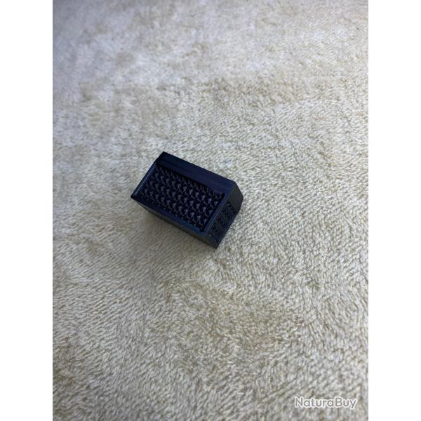 Talon de chargeur CZ455 CZ457 Mod�le TCZ-TriFull (base pad) PETG noir