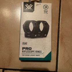 Anneaux de montage pro vortex 34mm