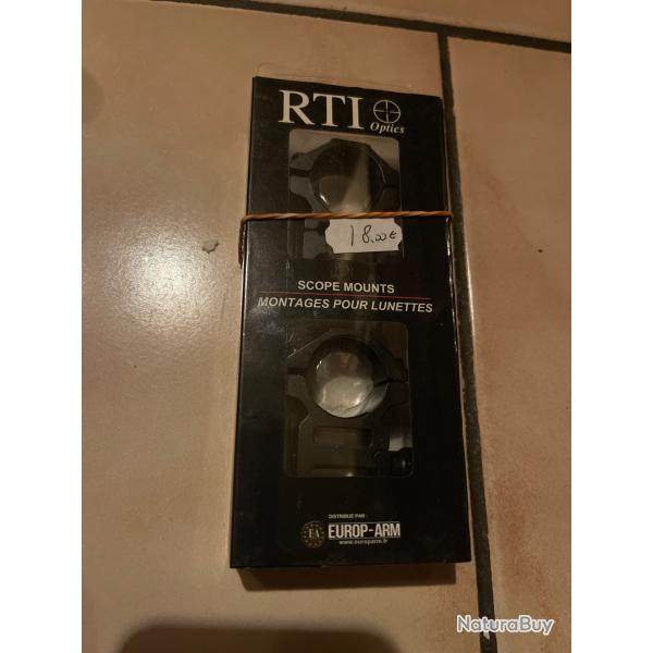 Anneaux de vis�e 25,4mm