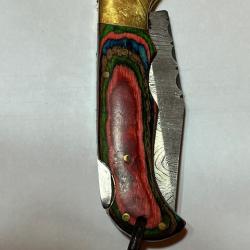 COUTEAUX DAMAS  MANCHE 4 COULEURS