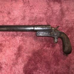 Rare pistolet lance fus&eacute;e Allemand  Ww1 de type Drucknopf .