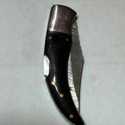 COUTEAUX DAMAS MANCHE NOIR