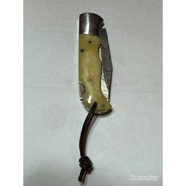 COUTEAUX DAMAS MANCHE BLANC