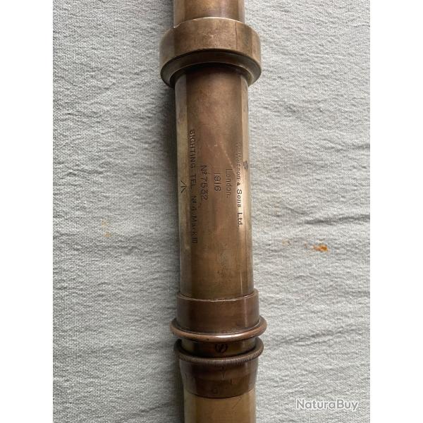 Lunette de vis�e militaire W. WATSON & SONS 1916 (WWI)