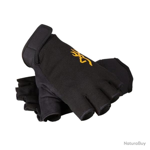 Mitaines Pro Shooter polyester polur�thane noir jaune S � XL