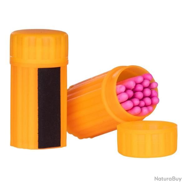 Allumettes de survie R�sistantes Vent et Pluie - 20 pi�ces