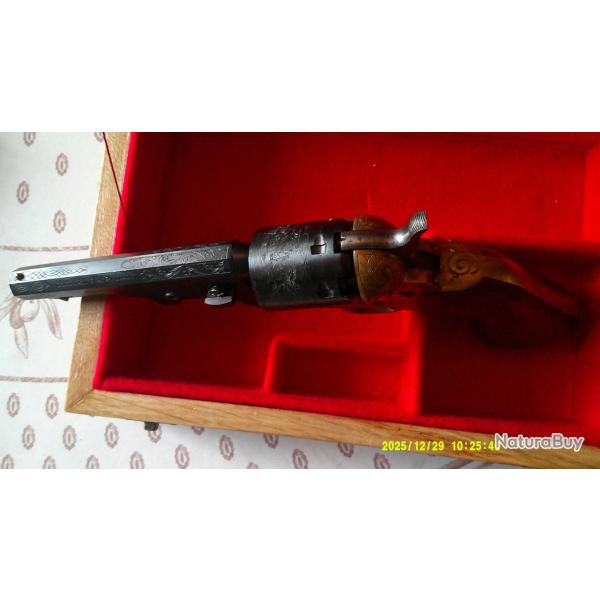 BEAUT REVOLVER PIETTA DE LUX 1860 ARMY SHERIFF CALIBRE 36