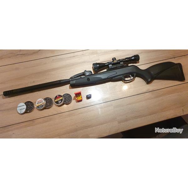 Carabine Gamo Black 10x Maxxim IGT � r�p�tition 10 coups en calibre 4.5 mm + lunette 3-9 x 40
