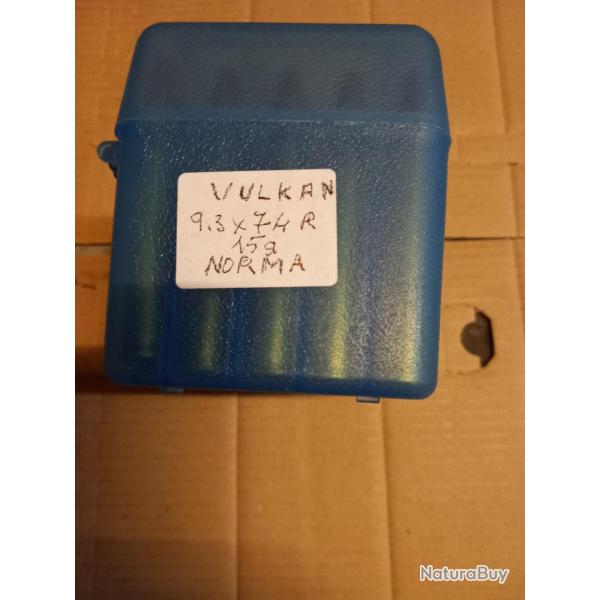 LOT 40 BALLES GRANDE CHASSE 9.3X74R NORMA & GECO & DIVERSES