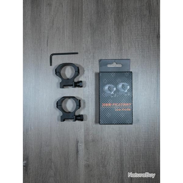 Montage Bas 1.0" Vector Optics 30mm - Neuf