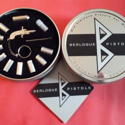 Pistolet Berloque miniature avec cartouches et fus&eacute;es &eacute;clairantes avec coffret - Neuf de stock -