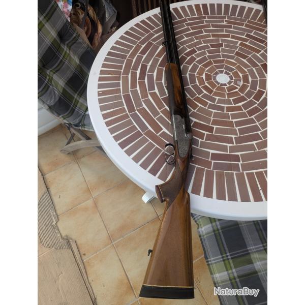 Fusil Zoli Angelo 12/70 Superpos� � contre platine