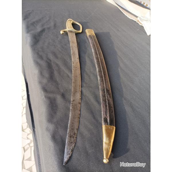 Sabre briquet 1er empire