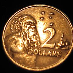 Australie , piece de 2 dollars Elizabeth II 1988 TTB