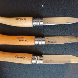 Lot de couteaux OPINEL tr&egrave;s bon &eacute;tat